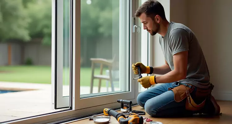 Sliding Glass Door Panel Repair in Lealman, FL