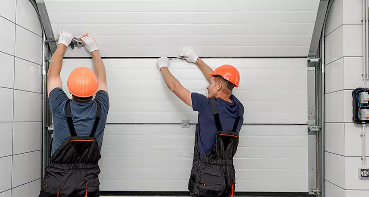 Garage Door Bottom Panel Repair in Lealman, FL