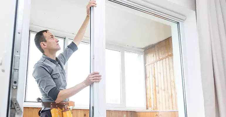 Aluminum Storefront Door Repair in Lealman, FL