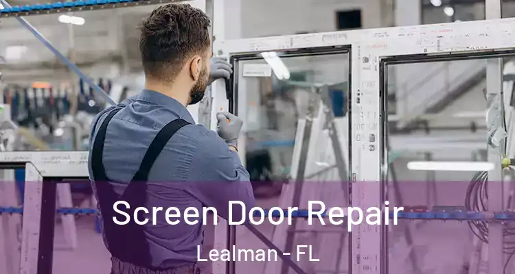 Screen Door Repair Lealman - FL
